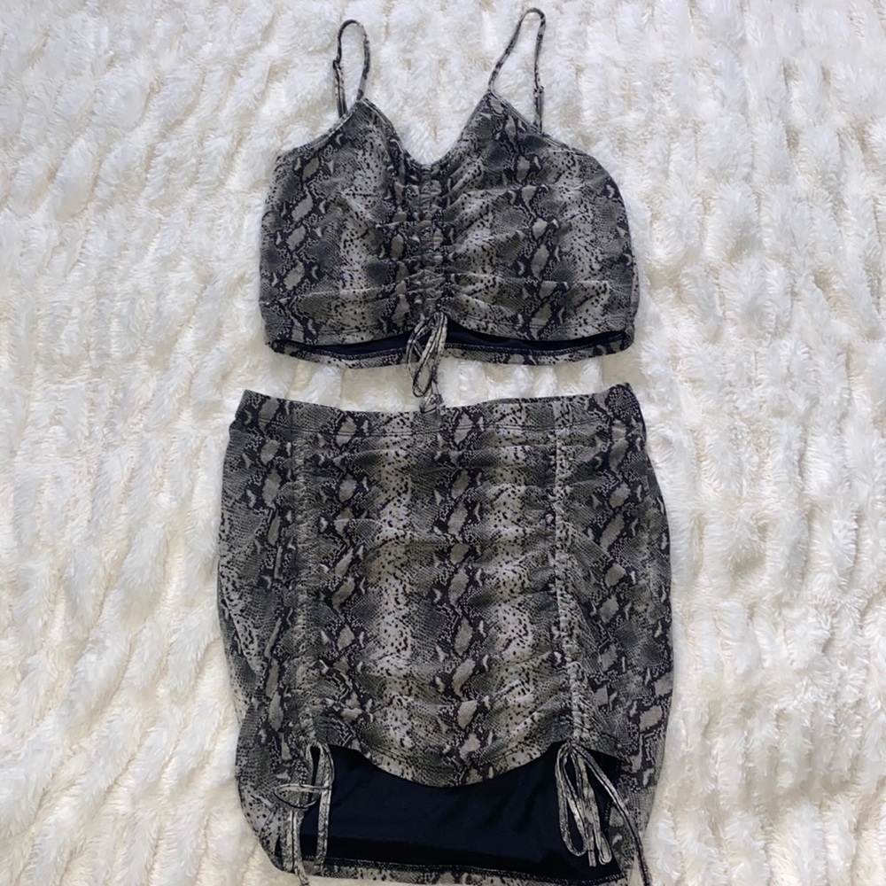 Snakeskin Two Piece Set